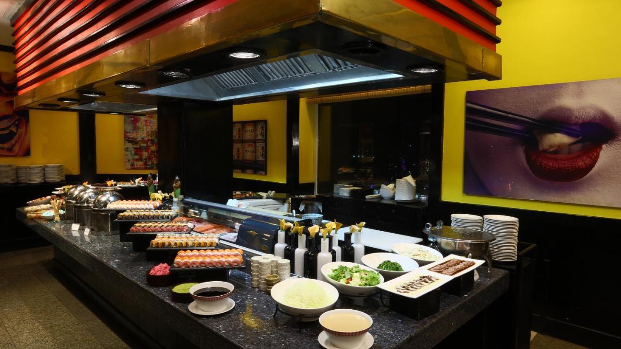 Avari Towers Karachi Exterior photo A sushi bar in a hotel